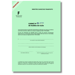 CARNET DE FEUILLES DE ROUTE CEE