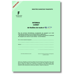 CARNET DE FEUILLES DE ROUTE INTERBUS